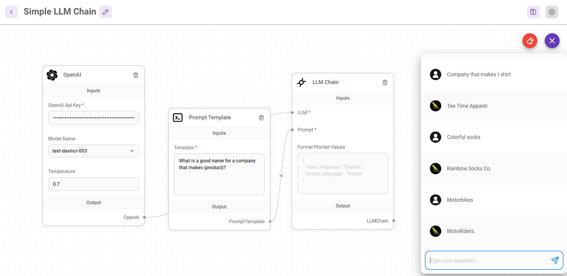 FlowiseAI screenshot